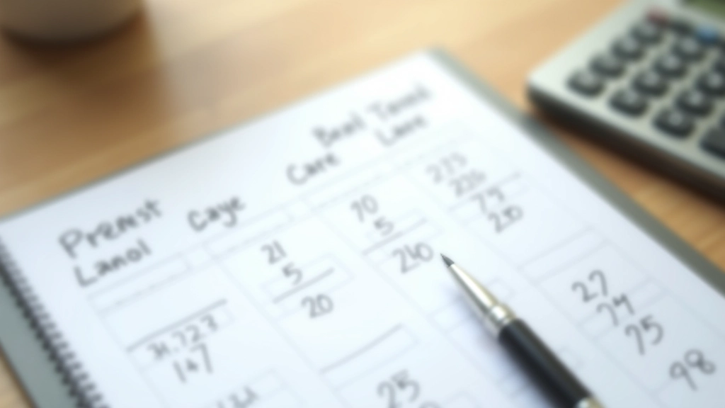 Calendario marcado con fechas de permiso laboral y anotaciones de gastos mensuales